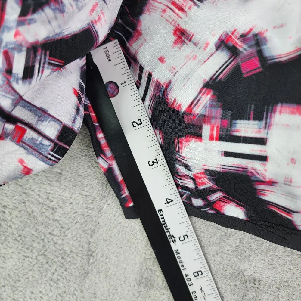 Womens Calvin Klein Athletic Running Shorts Pink White Black Size S